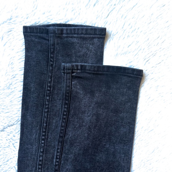 All Saints Cigarette Skinny Charcoal Black Button Fly Lyocell Stretch Jeans - Picture 9 of 11